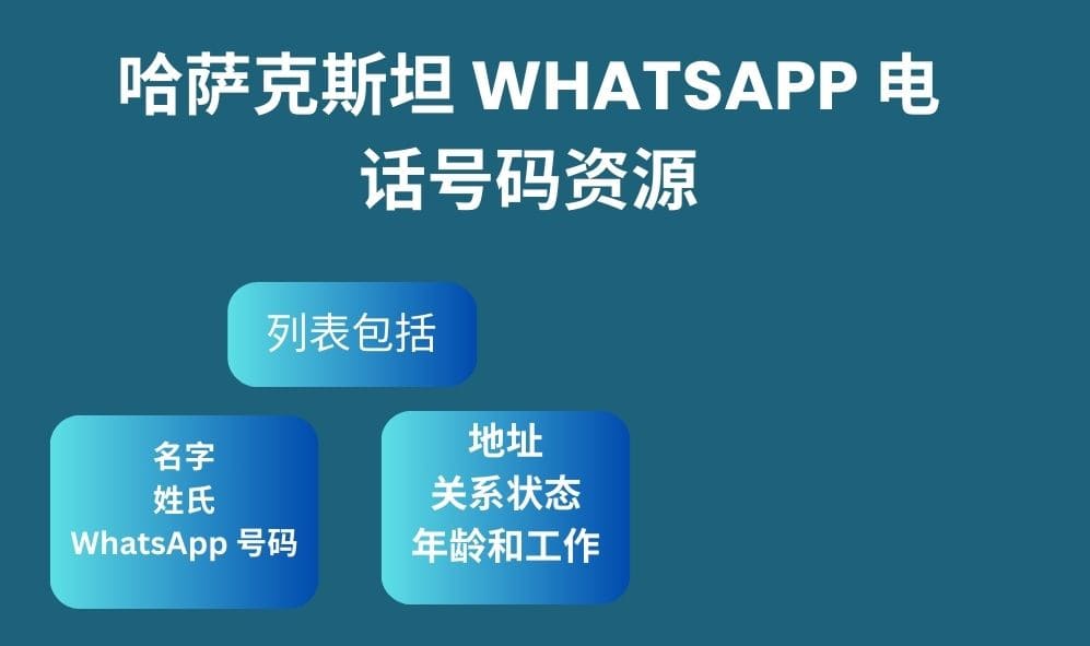 哈萨克斯坦 whatsapp 电话号码资源