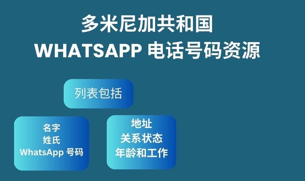 多米尼加共和国 whatsapp 电话号码资源